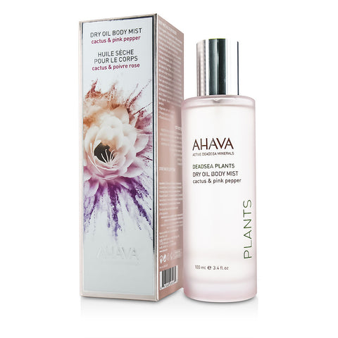Ahava by Ahava Deadsea Plants Dry Oil Body Mist (Cactus & Pink Pepper) 100ml/3.4oz