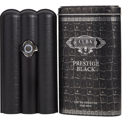 CUBA PRESTIGE BLACK by Cuba EDT SPRAY