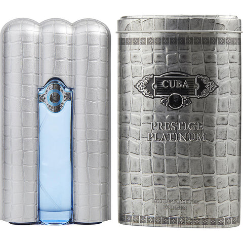 CUBA PRESTIGE PLATINUM by Cuba EDT SPRAY