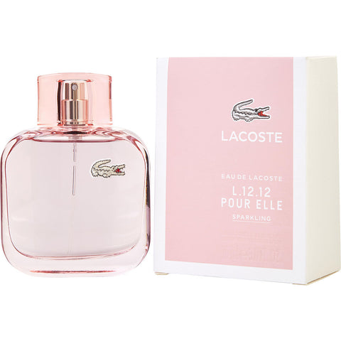 LACOSTE EAU DE LACOSTE L.12.12 POUR ELLE SPARKLING by Lacoste EDT SPRAY