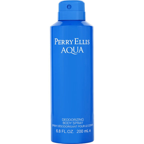 PERRY ELLIS AQUA by Perry Ellis BODY SPRAY 6.8 OZ