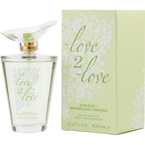LOVE 2 LOVE by Love 2 Love JASMINE & SPARKLING MIMOSA EDT SPRAY