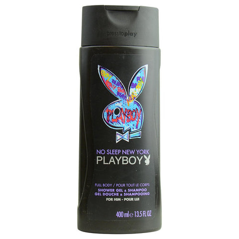 PLAYBOY NEW YORK by Playboy SHOWER GEL & SHAMPOO 13.5 OZ