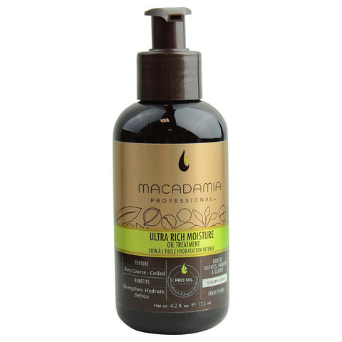 MACADAMIA by Macadamia PROFESSIONAL ULTRARICH MOISTURE OIL TREATMENT 4.2 OZ