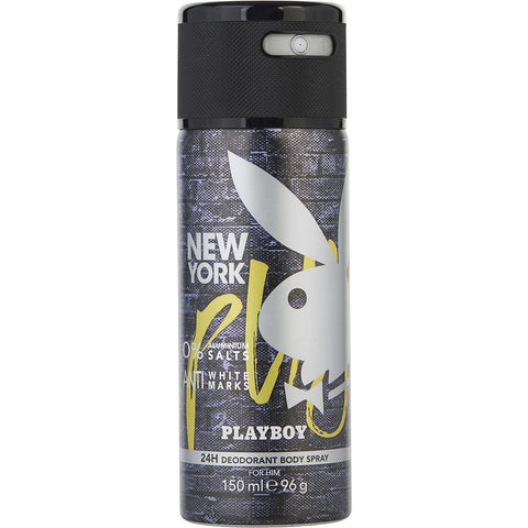 PLAYBOY NEW YORK by Playboy DEODORANT BODY SPRAY 5 OZ