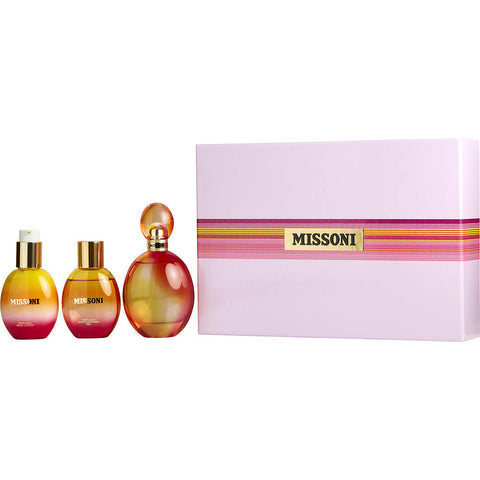 MISSONI by Missoni EDT SPRAY 3.4 OZ & BODY LOTION 3.4 OZ & BATH AND SHOWER GEL 3.4 OZ