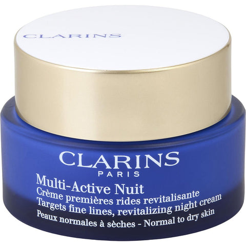 Clarins by Clarins Multi-Active Night Targets Fine Lines Revitalizing Night Cream ( Normal to Dry Skin ) 50ml/1.6oz