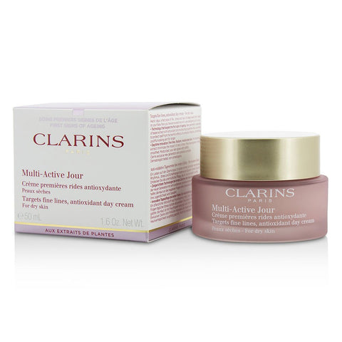 Clarins by Clarins Multi-Active Day Targets Fine Lines Antioxidant Day Cream - --50ml/1.6oz