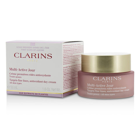 Clarins by Clarins Multi-Active Day Targets Fine Lines Antioxidant Day Cream - --50ml/1.6oz
