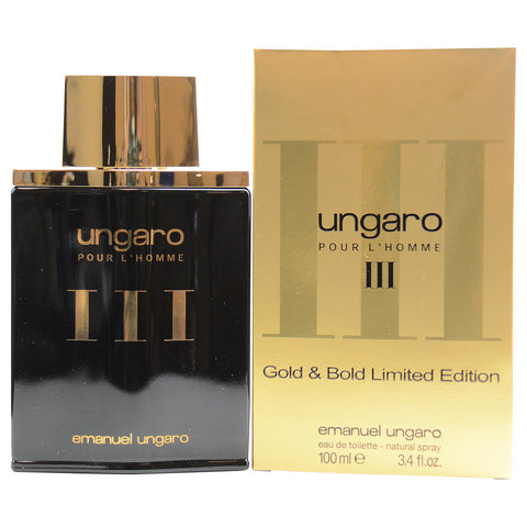 UNGARO III GOLD & BOLD by Ungaro EDT SPRAY (LIMITED EDITION)