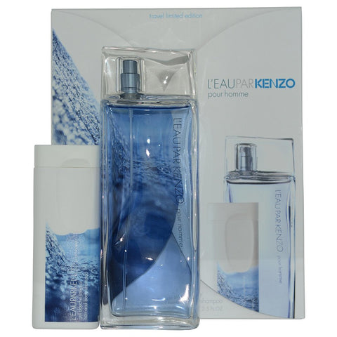 L'EAU PAR KENZO by Kenzo EDT SPRAY 3.4 OZ & HAIR AND BODY SHAMPOO 2.5 OZ (TRAVEL OFFER)
