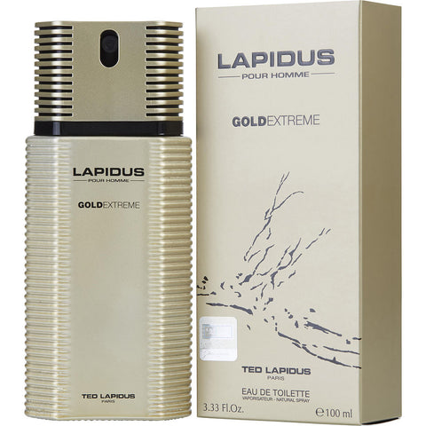 LAPIDUS POUR HOMME GOLD EXTREME by Ted Lapidus EDT SPRAY
