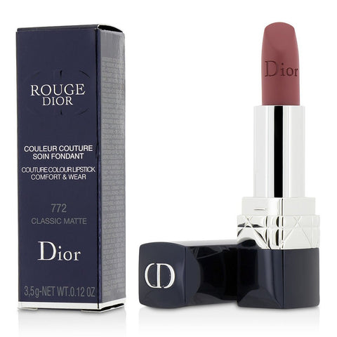 CHRISTIAN DIOR by Christian Dior Rouge Dior Couture Colour Comfort & Wear Matte Lipstick - # 772 Classic Matte 3.5g/0.12oz