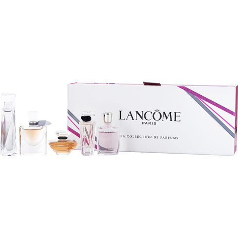LANCOME VARIETY by Lancome 5 PIECE MINI VARIETY WITH HYPNOSE & LA VIE EST BELLE & MIRACLE & TRESOR & TRESOR IN LOVE AND ALL ARE EAU DE PARFUM MINIS