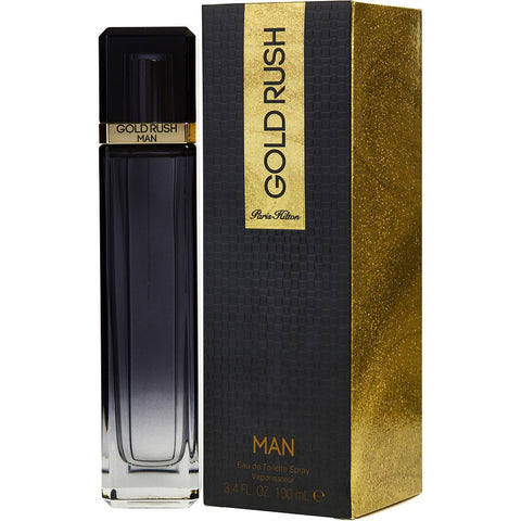 PARIS HILTON GOLD RUSH MAN by Paris Hilton EDT SPRAY