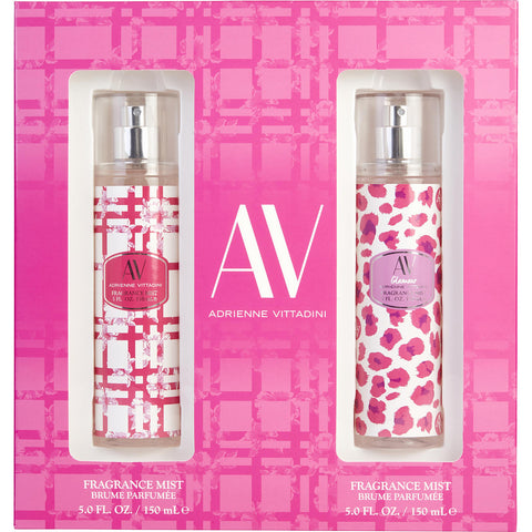 ADRIENNE VITTADINI VARIETY by Adrienne Vittadini 2 PIECE VARIETY WITH AV FRAGRANCE MIST & AV GLAMOUR FRAGRANCE MIST 2 x 5 OZ