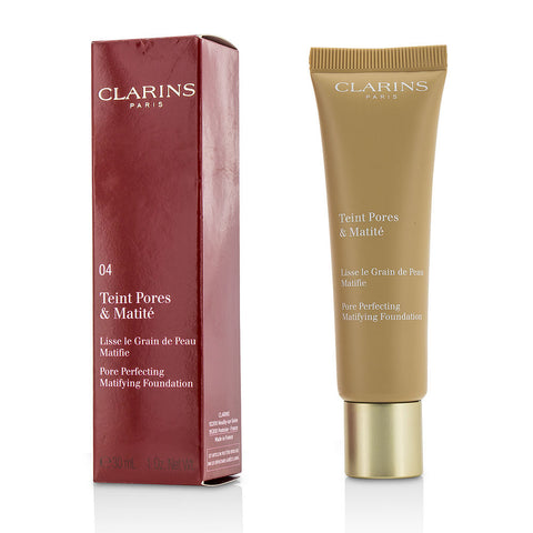 Clarins by Clarins Pore Perfecting Matifying Foundation - # 04 Nude Amber 30ml/1oz