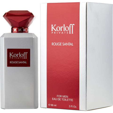 KORLOFF PRIVATE ROUGE SANTAL by Korloff EDT SPRAY