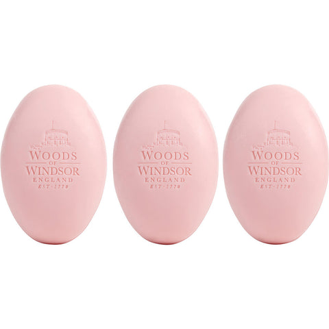 WOODS OF WINDSOR TRUE ROSE by Woods of Windsor SOAP 3 X 2.1 OZ