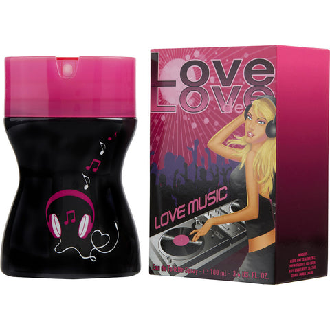 LOVE LOVE MUSIC by Cofinluxe EDT SPRAY
