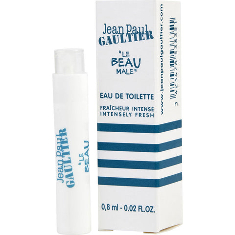 JEAN PAUL GAULTIER LE BEAU MALE by Jean Paul Gaultier EDT INTENSELY FRESH SPRAY VIAL