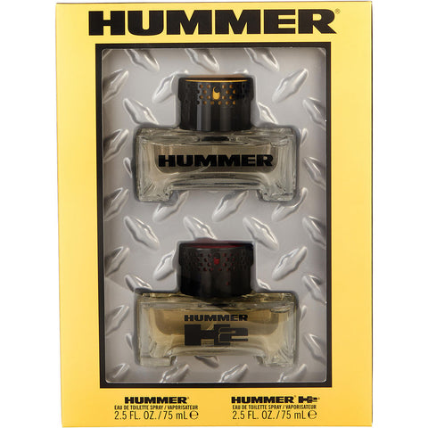 HUMMER VARIETY by Hummer HUMMER & H2 AND BOTH ARE EDT SPRAY 2.5 OZ