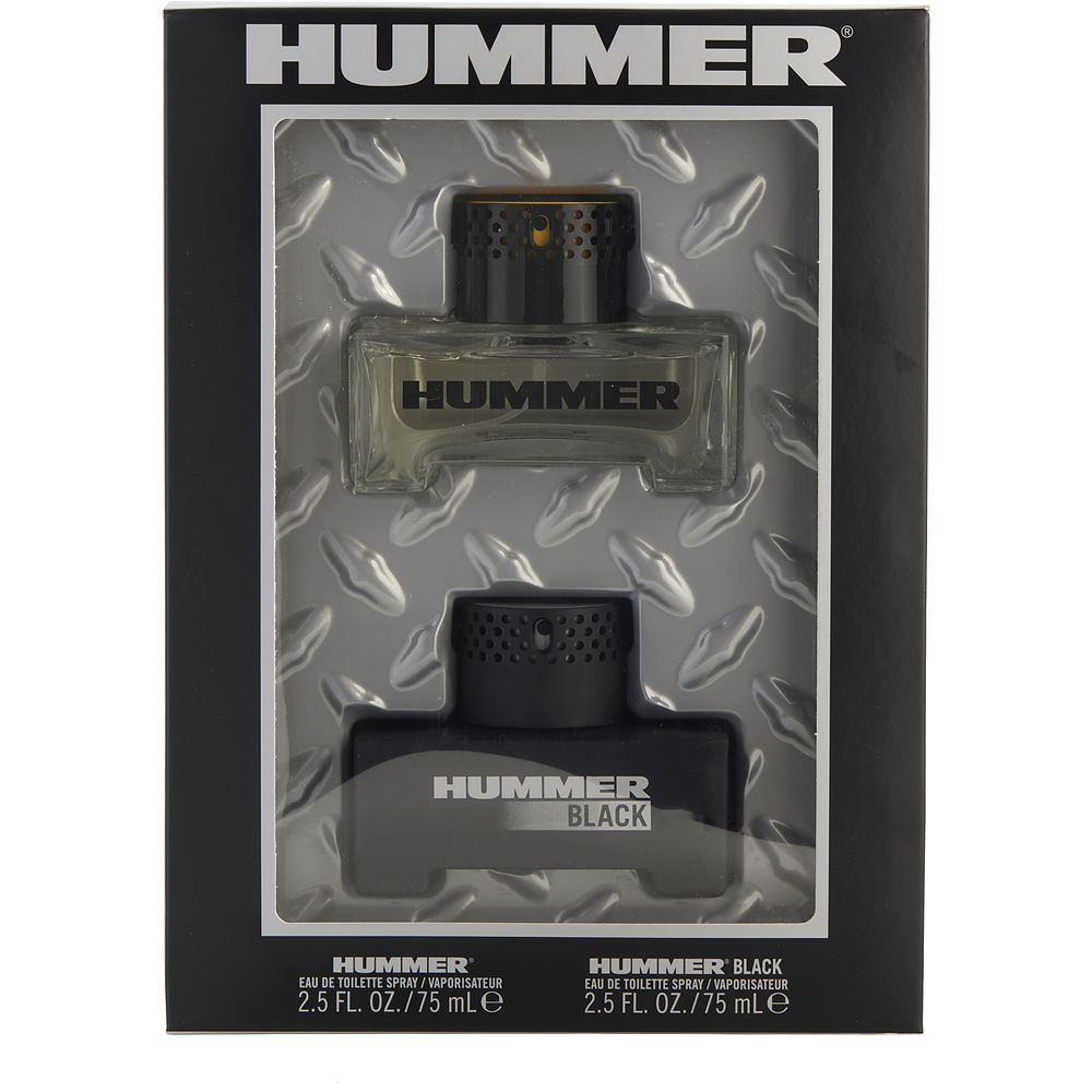 HUMMER VARIETY by Hummer HUMMER & HUMMER BLACK AND BOTH ARE EDT SPRAY ...