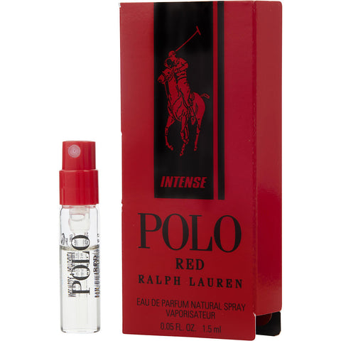 POLO RED INTENSE by Ralph Lauren EAU DE PARFUM SPRAY VIAL ON CARD