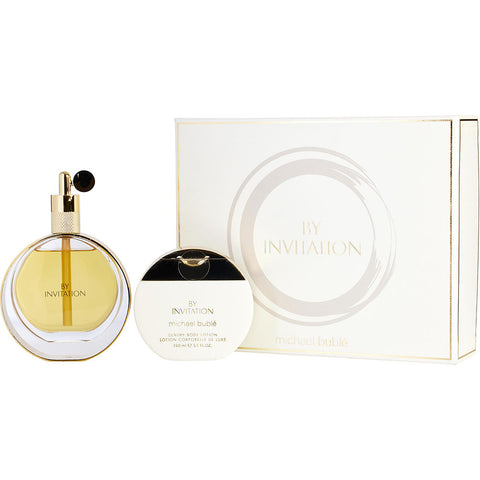 MICHAEL BUBLE BY INVITATION by Michael Buble EAU DE PARFUM SPRAY & BODY LOTION 5.1 OZ