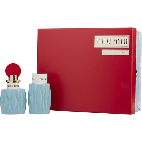 MIU MIU by Miu Miu EAU DE PARFUM SPRAY & BODY LOTION 3.4 OZ