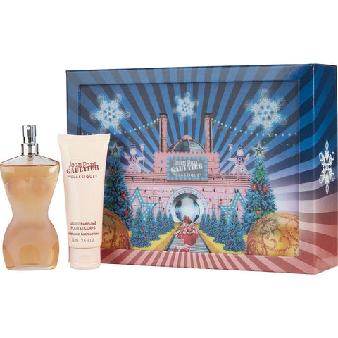 JEAN PAUL GAULTIER by Jean Paul Gaultier EDT SPRAY 3.3 OZ & BODY LOTION 2.5 OZ