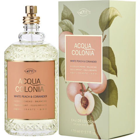4711 ACQUA COLONIA by 4711 WHITE PEACH & CORIANDER EAU DE COLOGNE SPRAY