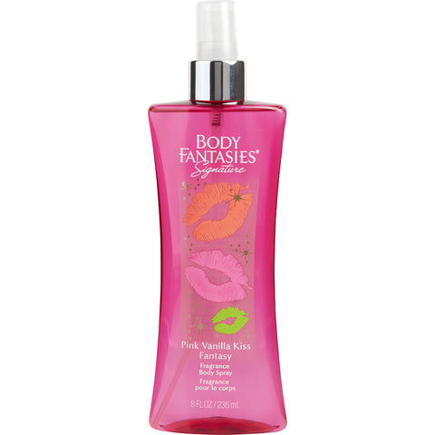 BODY FANTASIES PINK VANILLA KISS FANTASY by Body Fantasies BODY SPRAY 8 OZ