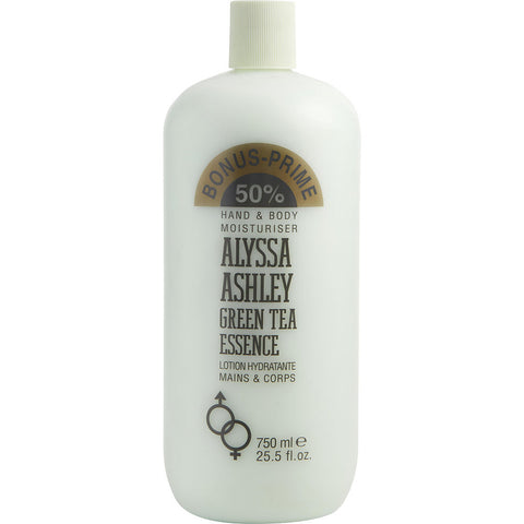 ALYSSA ASHLEY GREEN TEA ESSENCE by Alyssa Ashley HAND & BODY LOTION 25.5 OZ