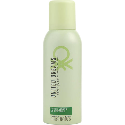 BENETTON UNITED DREAMS LIVE FREE by Benetton DEODORANT SPRAY 5.1 OZ