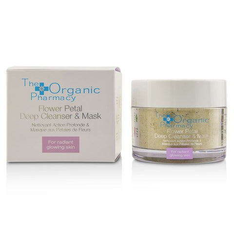 The Organic Pharmacy by The Organic Pharmacy Flower Petal Deep Cleanser & Mask - For Radiant Glowing Skin 60g/2.14oz