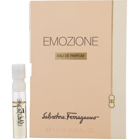 EMOZIONE by Salvatore Ferragamo EAU DE PARFUM SPRAY VIAL ON CARD