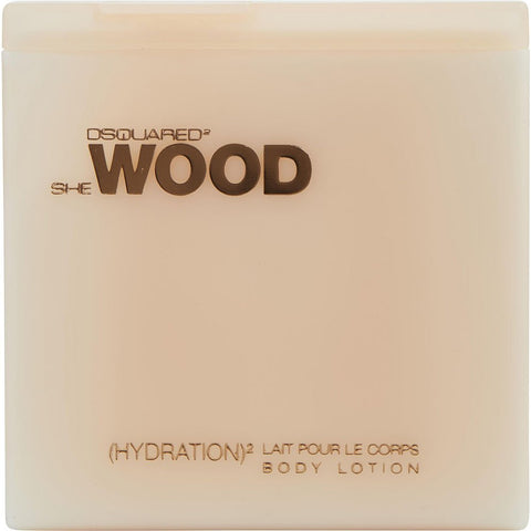 SHE WOOD by Dsquared2 BODY LOTION 6.8 OZ *TESTER
