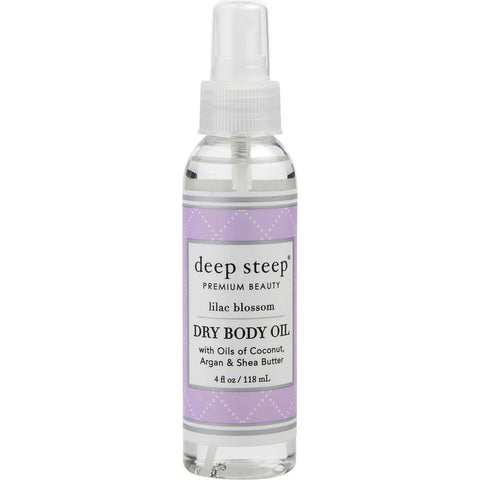 DEEP STEEP by Deep Steep LILAC BLOSSOM DRY BODY OIL 4 OZ