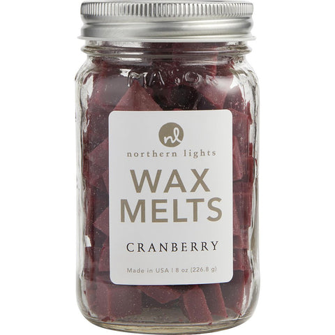 CRANBERRY SCENTED by SIMMERING FRAGRANCE CHIPS - 8 OZ JAR CONTAINING 100 MELTS