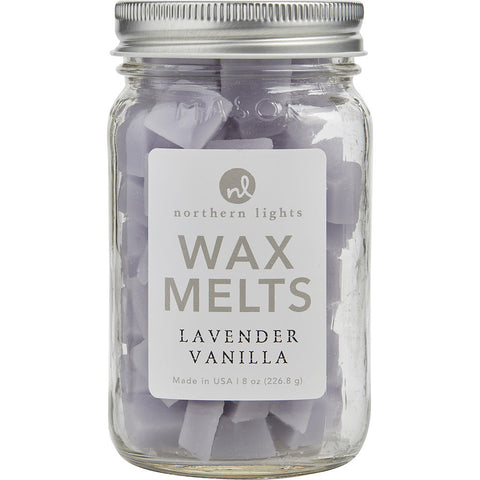 LAVENDER VANILLA SCENTED by SIMMERING FRAGRANCE CHIPS - 8 OZ JAR CONTAINING 100 MELTS