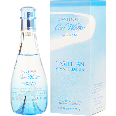COOL WATER CARIBBEAN SUMMER by Davidoff EDT SPRAY (LIMITED EDITION)