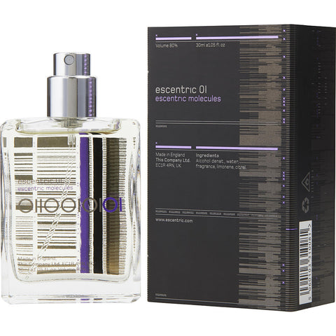 ESCENTRIC 01 by Escentric Molecules EDT SPRAY 1 OZ & CASE
