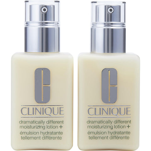 CLINIQUE by Clinique Dramatically Different Moisturizing Lotion Duo Pack (Very Dry to Dry Combination With Pump) – 2x125ml/4.2oz