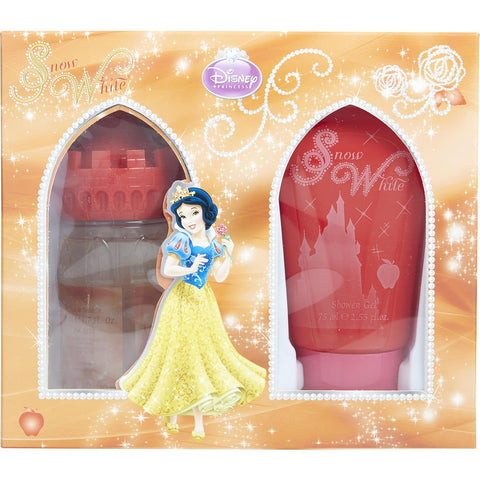 SNOW WHITE by Disney EDT SPRAY 1.7 OZ (CASTLE PACKAGING) & SHOWER GEL 2.5 OZ