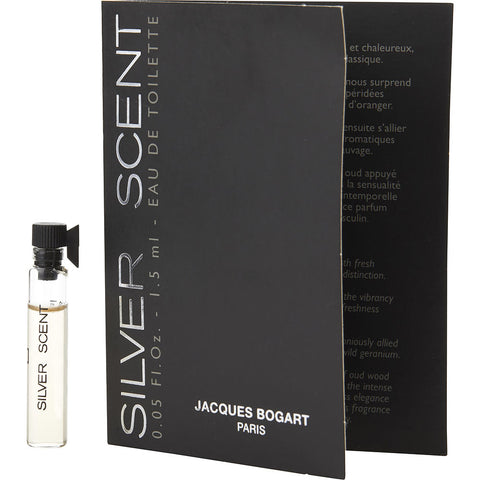 SILVER SCENT by Jacques Bogart EDT VIAL ON CARD