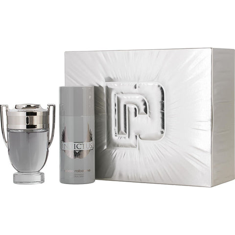 INVICTUS by Paco Rabanne EDT SPRAY 3.4 OZ & DEODORANT SPRAY 5.1 OZ
