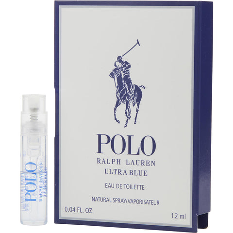 POLO ULTRA BLUE by Ralph Lauren EDT SPRAY VIAL ON CARD