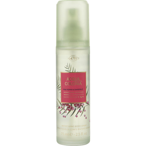 4711 ACQUA COLONIA by 4711 PINK PEPPER & GRAPEFRUIT BODY SPRAY 2.5 OZ