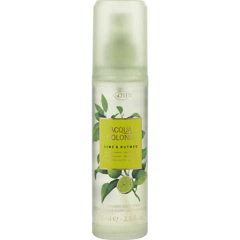 4711 ACQUA COLONIA by 4711 LIME & NUTMEG BODY SPRAY 2.5 OZ